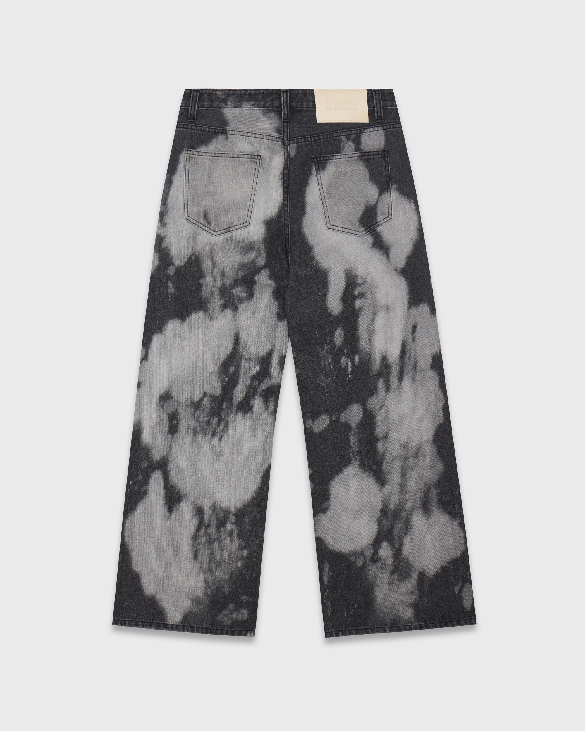 Jungle Urbaine - Baggy Jeans in Snow Charcoal