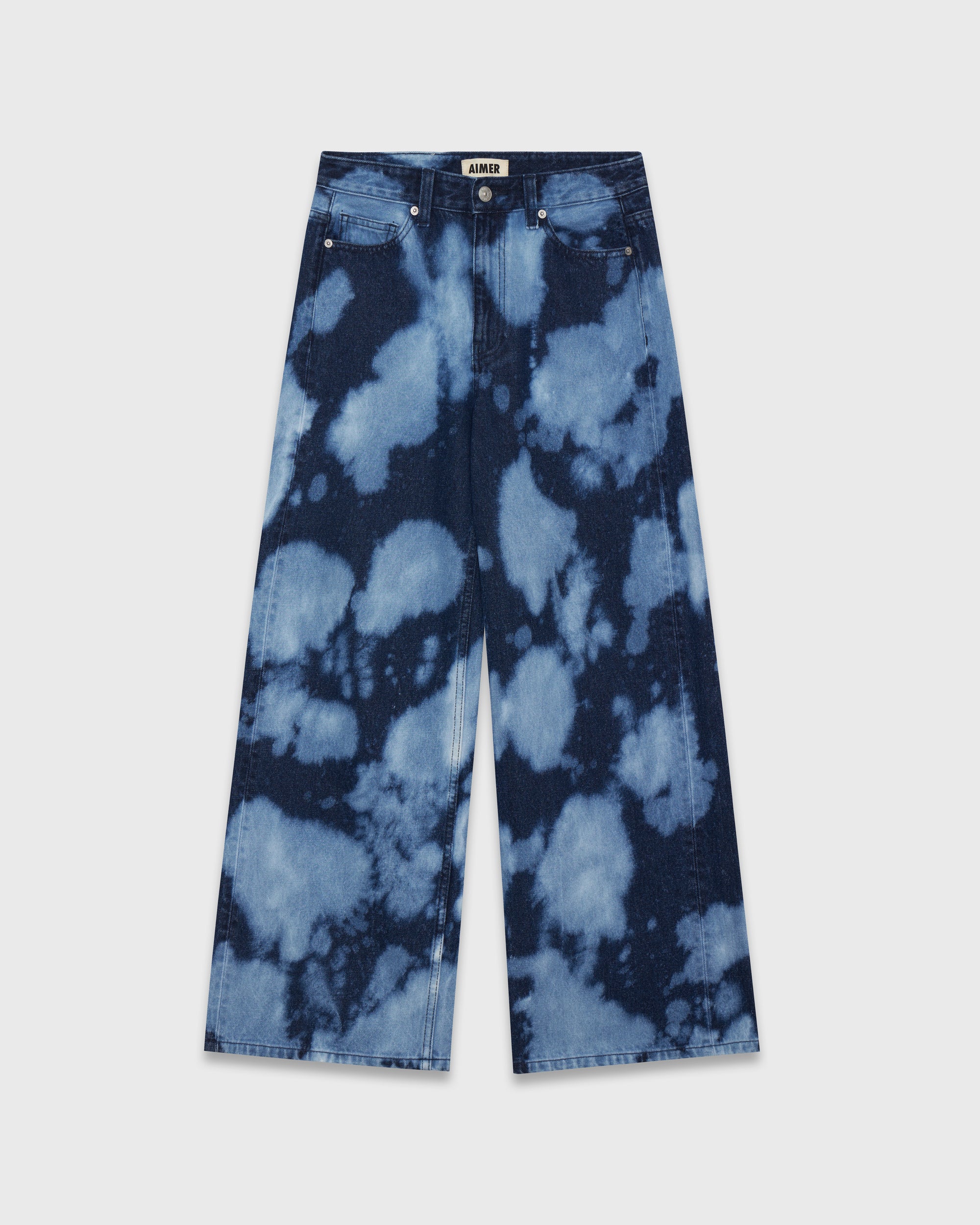 Jungle Urbaine - Baggy Jeans in Snow Denim