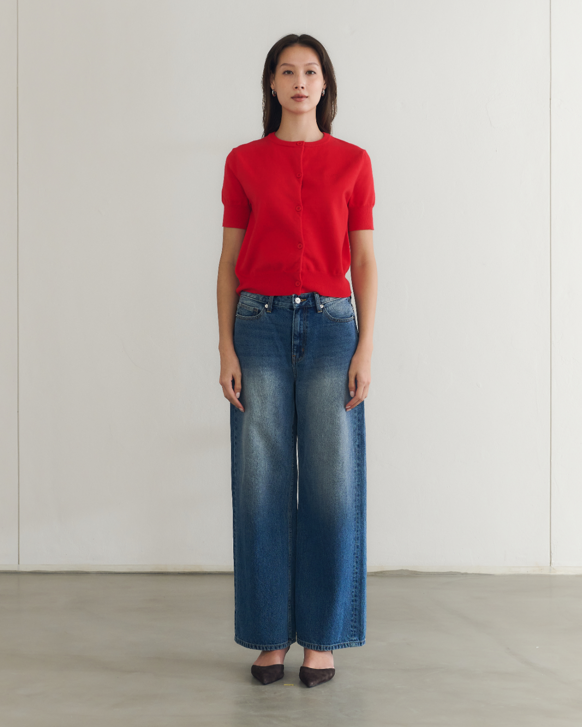 AIMER - 90s Baggy Jeans in Vintage Wash