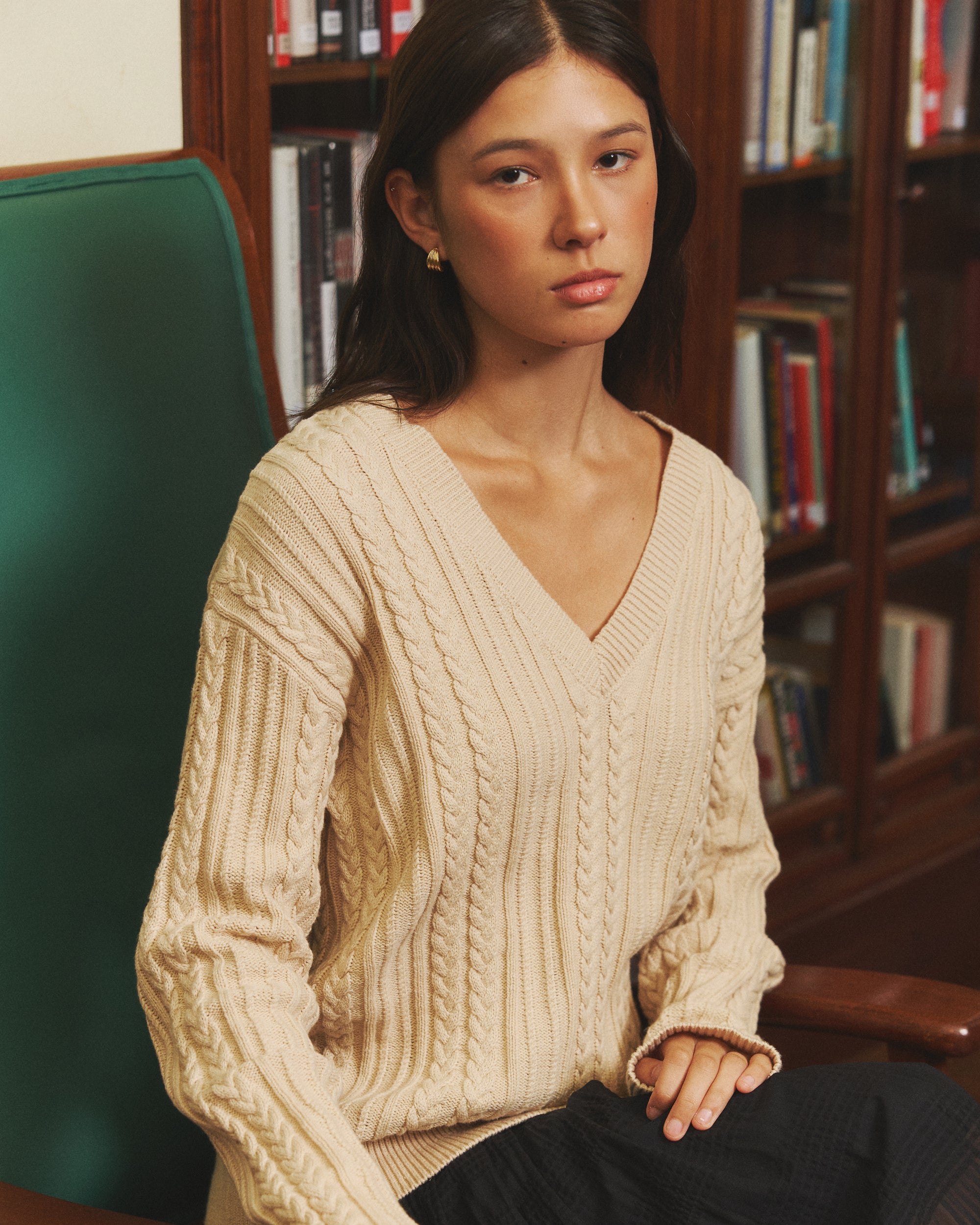 Returns to Nature - Cricket Sweater in Vanilla