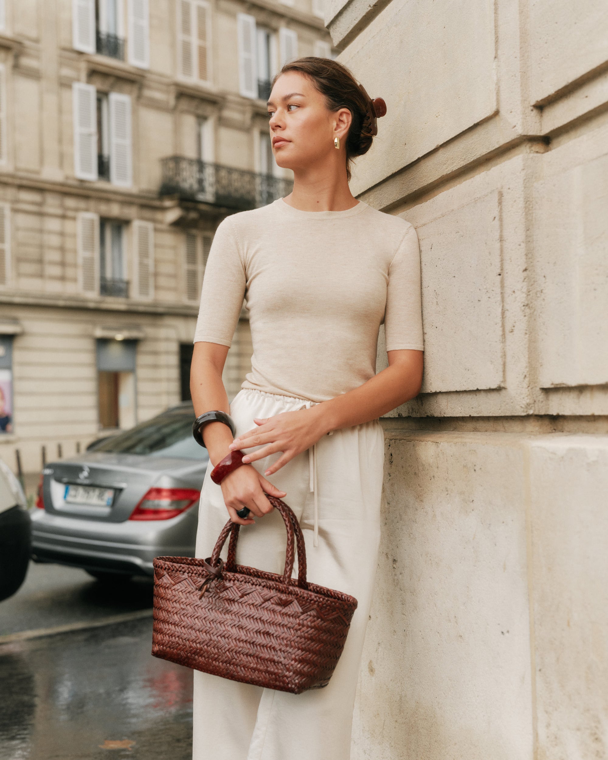 SS25 Lin et Lumière - Le Basket Bag