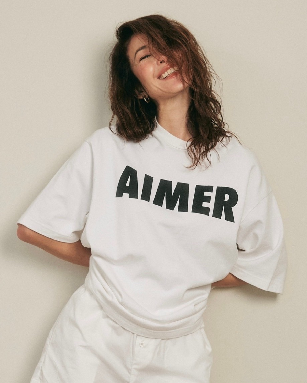 AIMER - Logo T-Shirt in White
