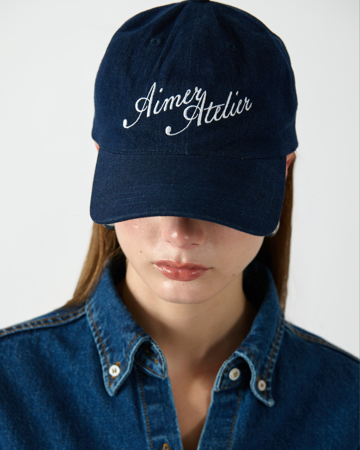 AIMER Denim Edition - AIMER Atelier Cap in Indigo Denim