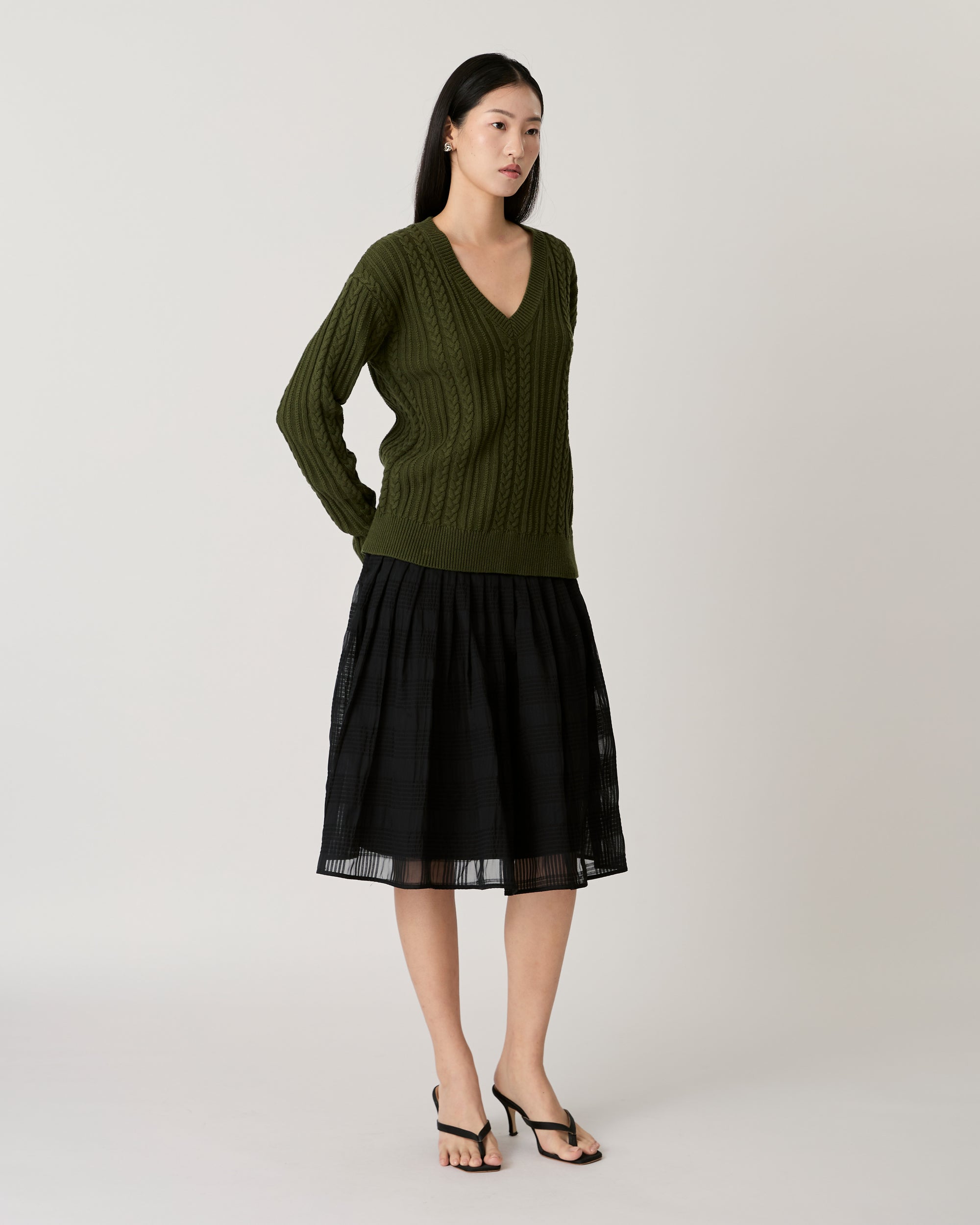 Returns to Nature - Cricket Sweater in Forest