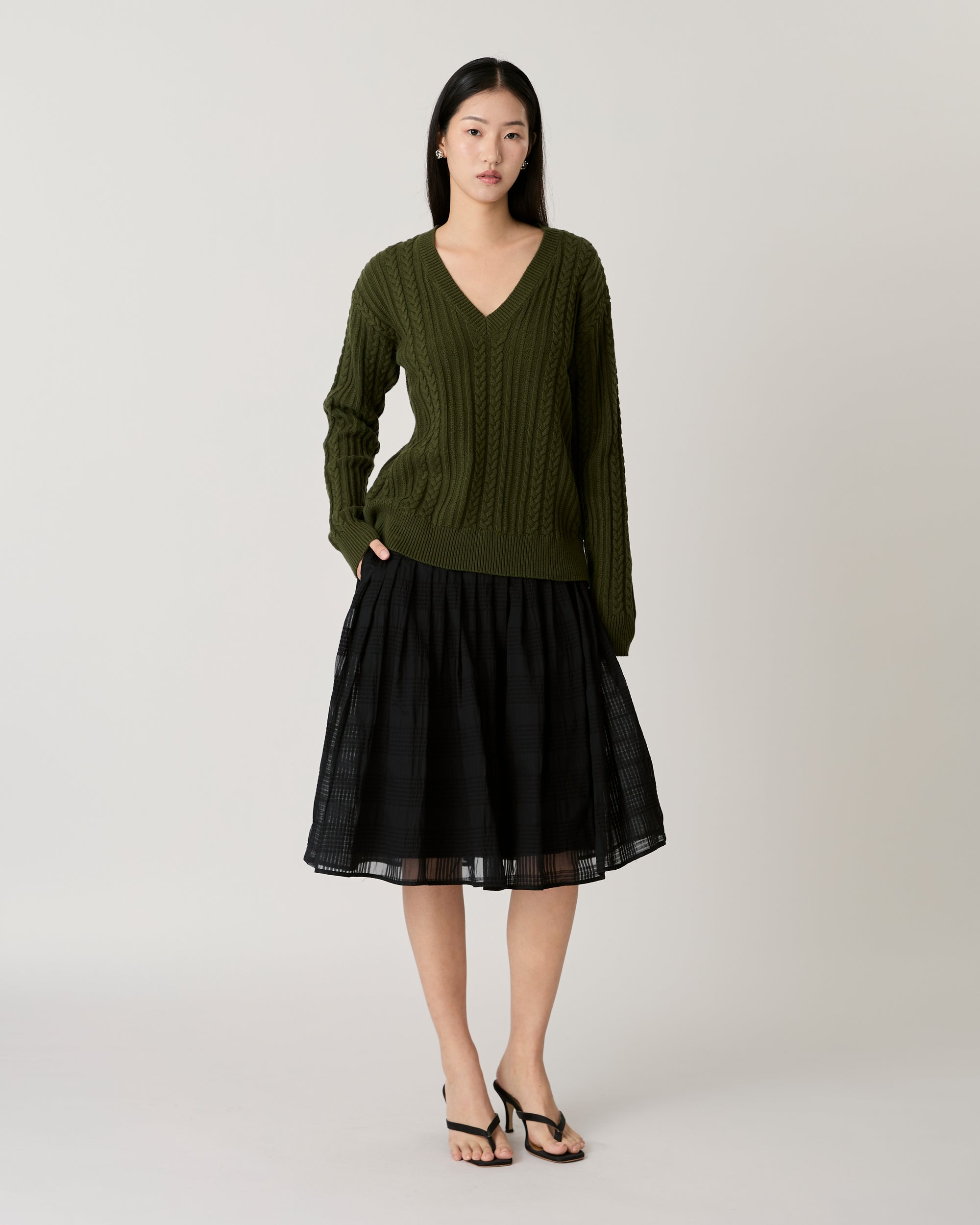 Returns to Nature - Cricket Sweater in Forest