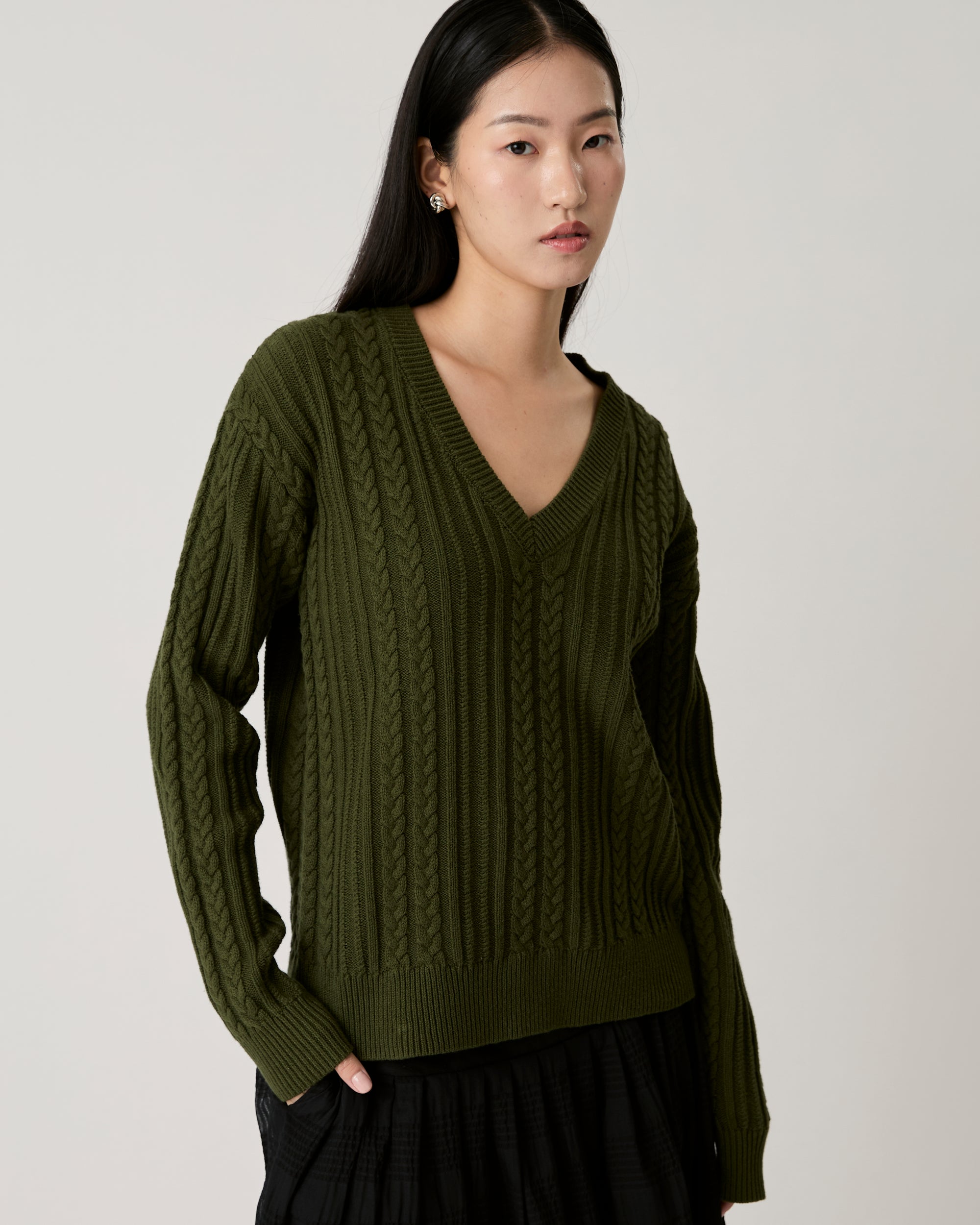 Returns to Nature - Cricket Sweater in Forest