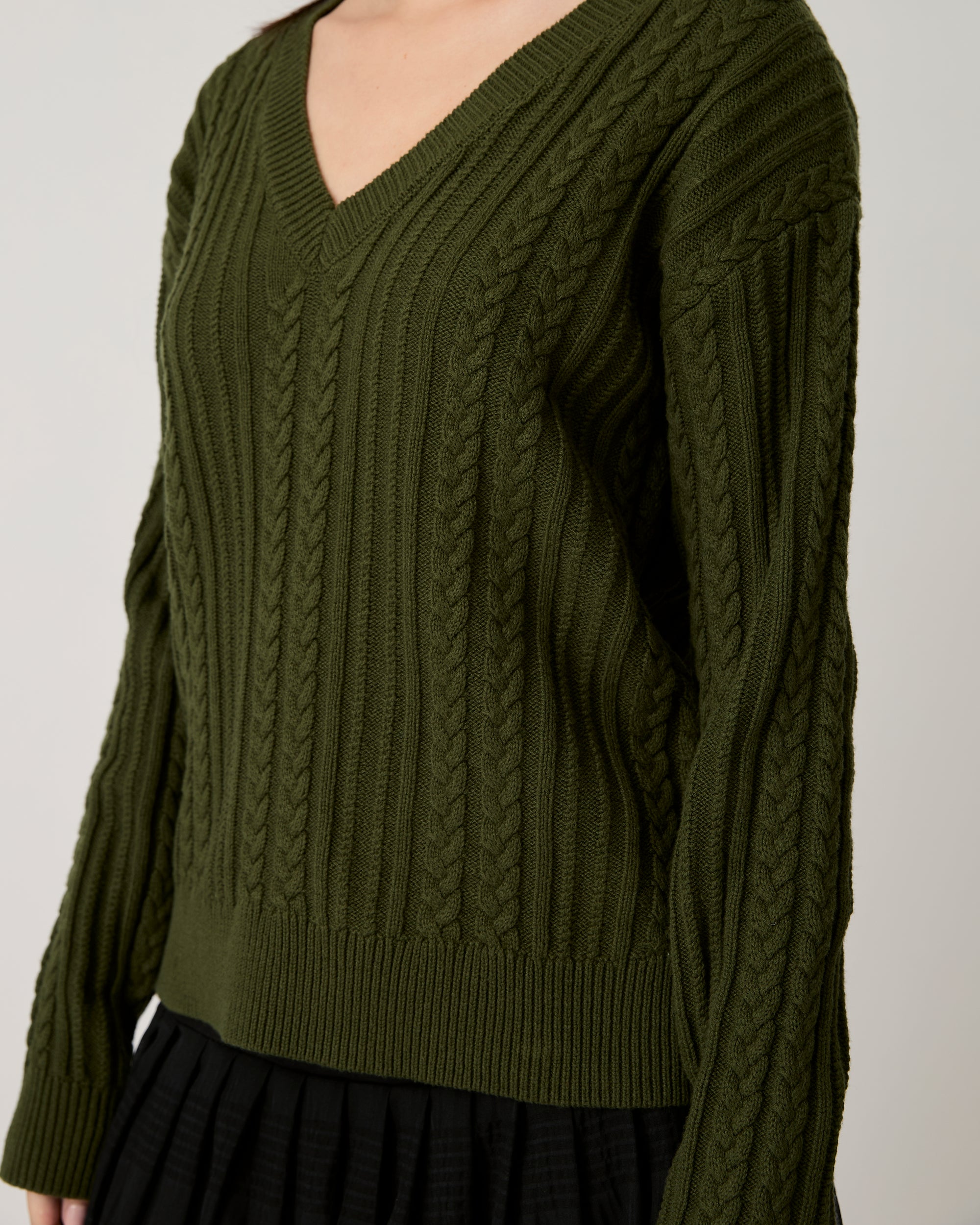 Returns to Nature - Cricket Sweater in Forest