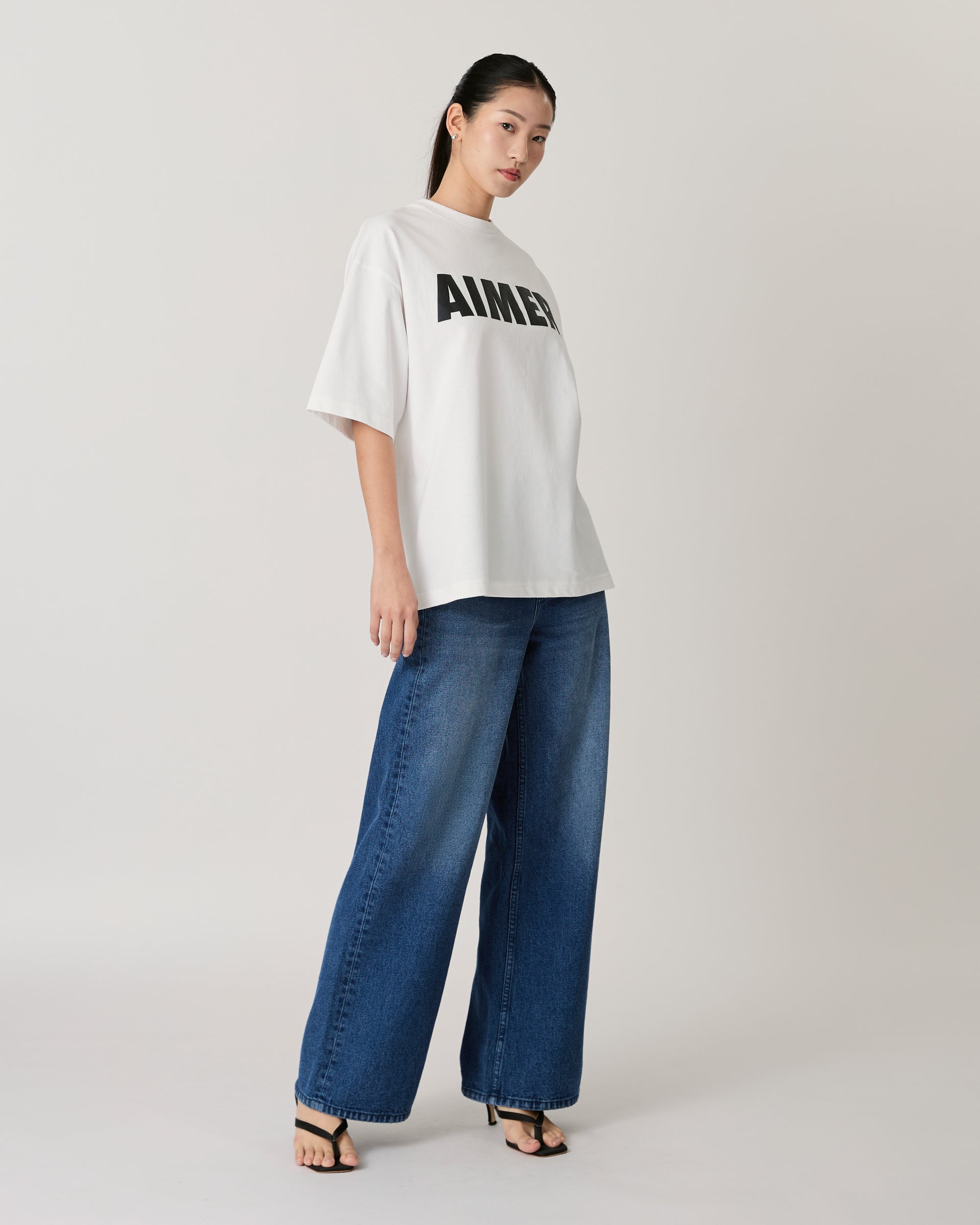AIMER - Logo T-Shirt in White