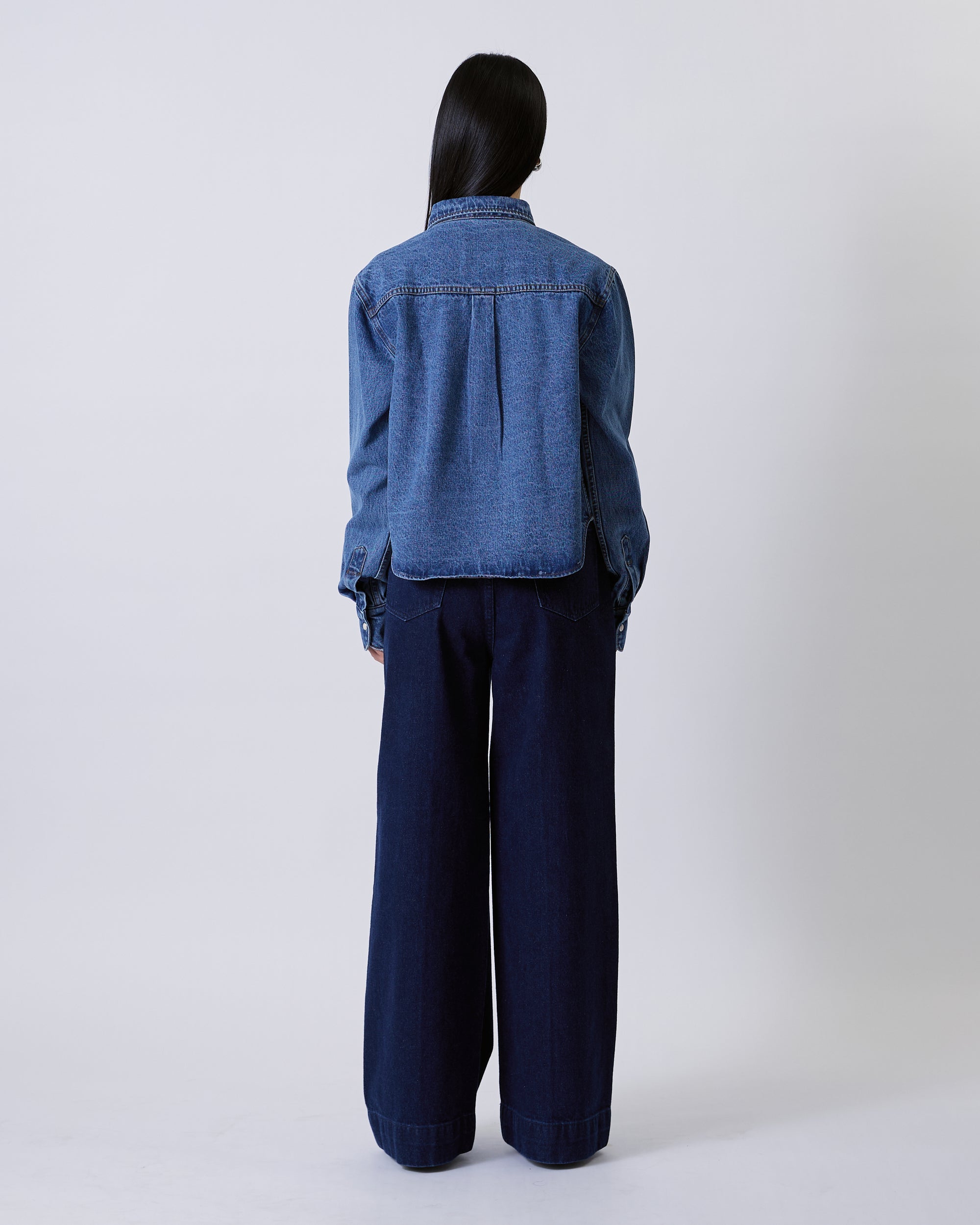 Jungle Urbaine - 90s Cowboy Shirt in Medium Indigo